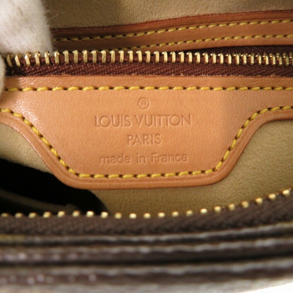 LOUIS VUITTON Authentic Brown Monogram Looping MM Shoulder Bag - Picture 10 of 12